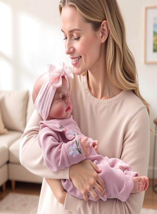 BABESIDE دمى أطفال حديثي الولادة واقعية من بيبي سايد - دمية طفل حديث الولادة واقعية مقاس 20 بوصة نائمة، دمى أطفال واقعية للبنات مع علبة هدايا للأطفال من عمر 3 سنوات فما فوق - Image 2